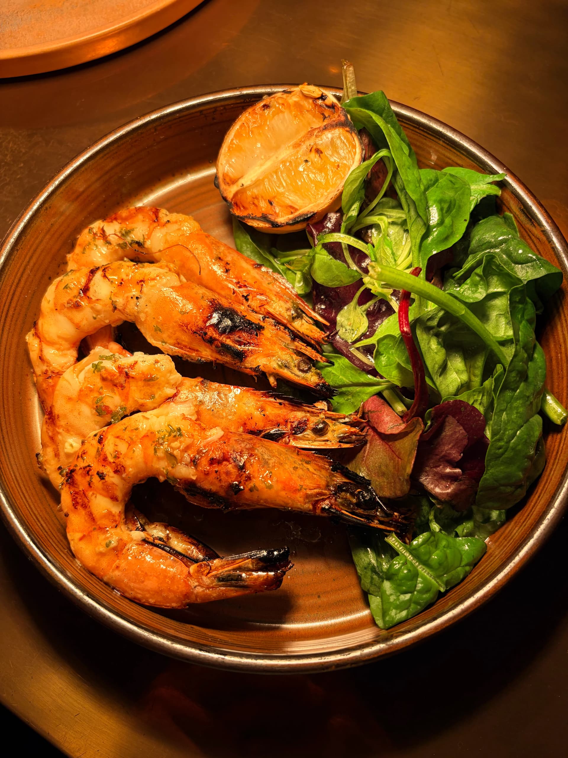 Grilled Patagonian Prawns